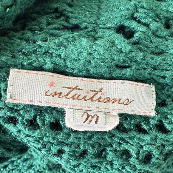 Vintage Y2k Collared Cardigan Sweater Whimsigoth Fairy Grunge Whimsy Twee M - Picture 7 of 11